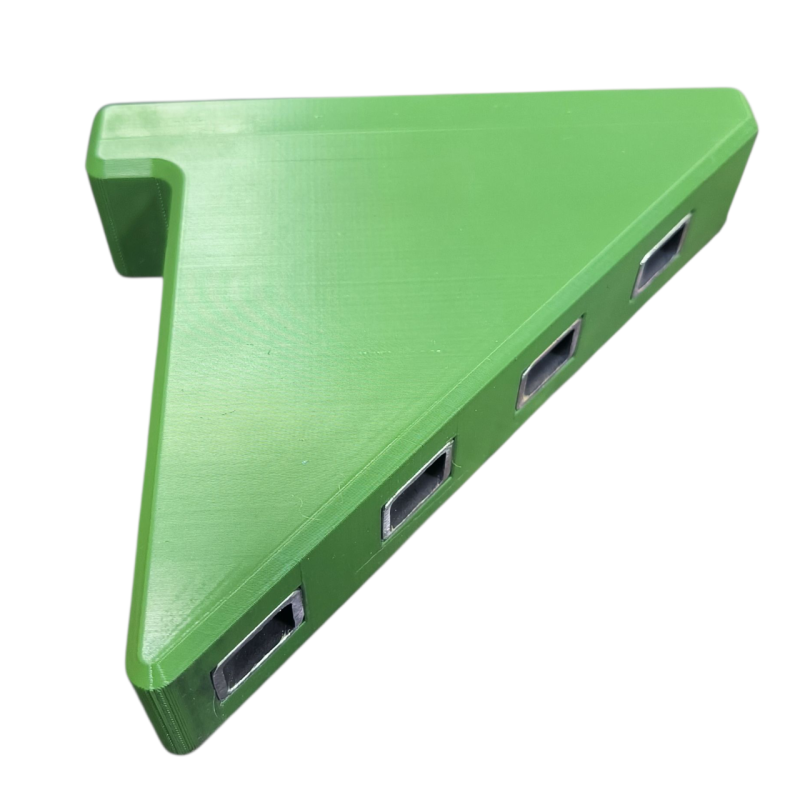 Адаптер 45 градусів для стійки КШМ 230мм Адаптер 45 градусів для стійки КШМ 230мм